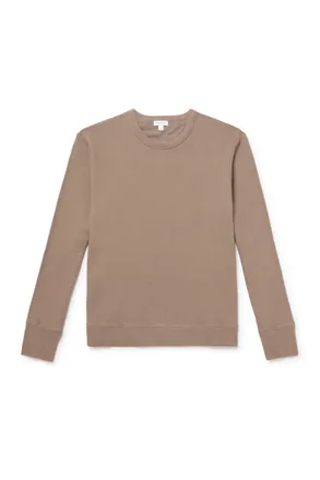 Sunspel Knitted Cotton T-Shirt