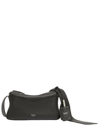 Max Mara Calf Leather Shoulder Bag - Black