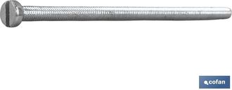 cofan Din 85 C-6 M-6 X 50 Z Caja 200 Unid., Tornillo Din 85 De Clase 6. Las M&eacute;tricas Van Desde La M-3 Hasta La M-6 Y Las Longitudes Desde 6 Mm Hasta 60 Mm. 