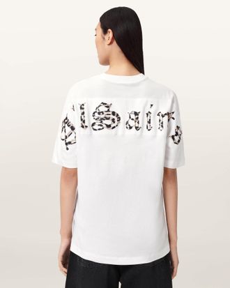 AllSaints Cotton Fuse Oversized Etta T-Shirt, Size: XS