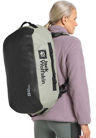 Jack Wolfskin Sporttasche JACK WOLFSKIN ALL-IN DUFFLE 45, Damen, Gr. onesize, gr&uuml;n (mint, leaf), Polyester, Taschen Sporttasche