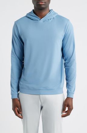 Johnnie-O Motion Performance Hoodie in Carbon Fiber at Nordstrom, Size X-Large