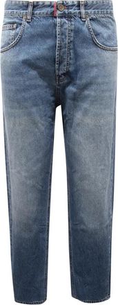 Ga&euml;lle Paris Denim Broek Made in Italy - Heren - Slim Fit Jeans - Blauw - W30 - Denim - Jeans