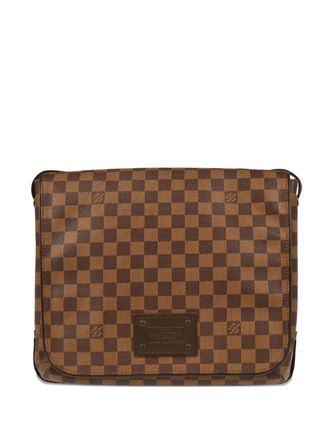 Louis Vuitton 2009 Brooklyn MM shoulder bag - unisex - Leather/PVC - One Size - Neutrals