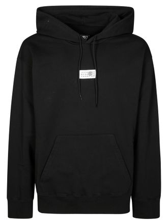 Maison Margiela Relaxed Fit Crew Neck Sweatshirt with Ribbed Detailing