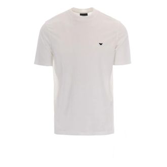 Emporio Armani Logo T-shirt - Heren - T-shirts - Wit - 3XL - Katoen - Tops