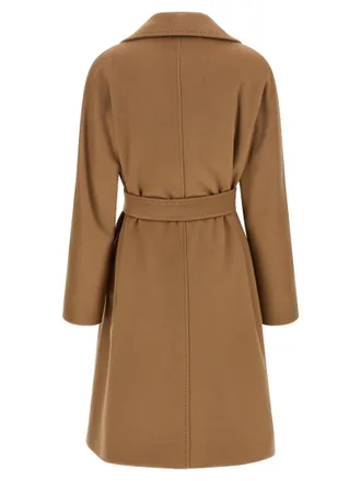 Max Mara Womens Beige Wool Coat Clothing