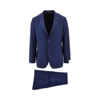 Lubiam Super 110s wool tailored suit Man 46