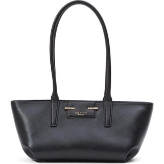 Rag & Bone Realm Leather Satchel in Bla at Nordstrom