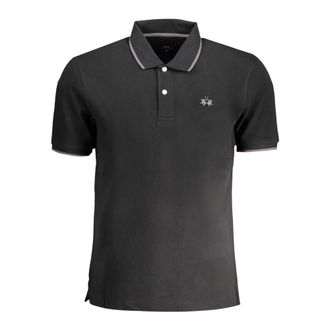 La Martina La Martina, Polo Shirts, male, Black, Size: S Anthony Polo
