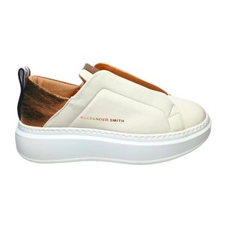 Alexander Smith Sneakers, female, White, Size: 10 US sneaker Pelle