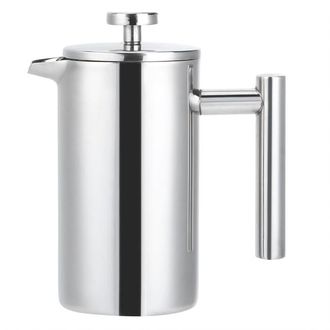 OEM Cafetera Y Tetera De Acero Inoxidable De Doble Pared De 350 Ml