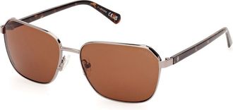 Guess GU00117 08E Mens Sunglasses Gunmetal Size 57