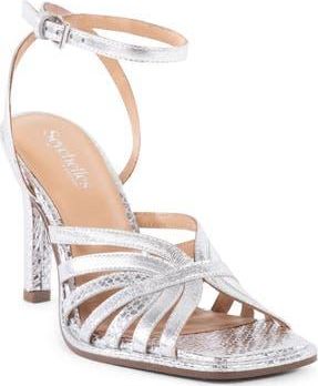 Seychelles Dress to Impress Strappy Sandal in Silver at Nordstrom Rack, Size 7.5