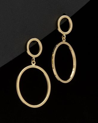 Italian Gold, Inc 14K Italian Gold Graduated Circles Drop Earrings