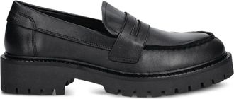 Marc O'Polo Leren loafers - Zwart