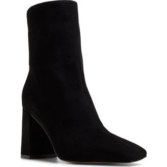 Aldo Vellamo Block Heel Bootie in Black at Nordstrom Rack, Size 6.5