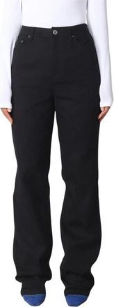 Rotate Rotate Birger Christensen, Dames, Jeans, Zwart, Maat: W27 Katoen