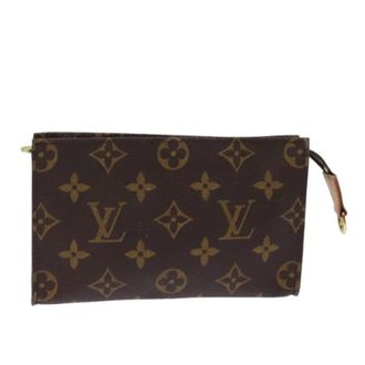 Louis Vuitton Pre-owned Clutches, female, Brown, Size: ONE SIZE Pre-owned Canvas Pouch