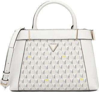 Guess Co patterned crossbody bag - women - Polyurethane - One Size - White