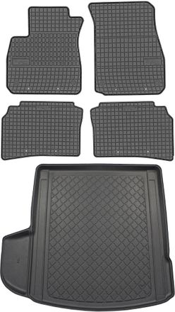 OEM Opel Insignia B Kombi Desde 07.2017 Set - Alfombrillas De Goma Para Coche + Alfombrilla Para Maletero