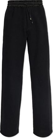 Saint Laurent Broek met zakken - Heren - Sweatpants - Zwart - M - Katoen - Broeken