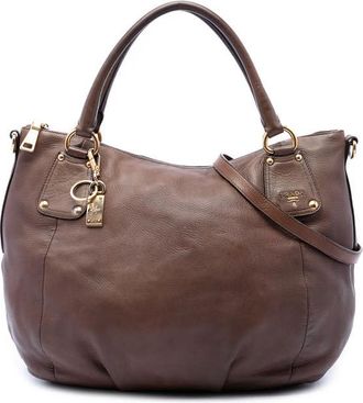 Prada Pre-owned Prada Medium Cervo Shine Tote Ladies 22QVKCXVPJG3S7EK