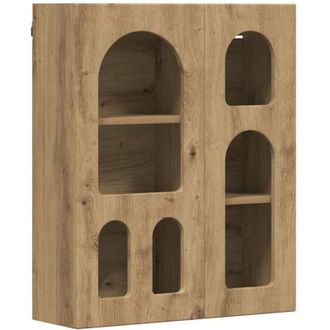 vidaXL Hanging Cabinet Artisan Oak 59 x 20 x 71.5 cm Engineered Wood vidaXL