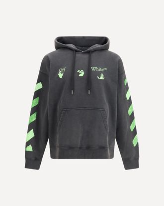 Off-white Bacco Arrow Skate Hooded Sweatshirt Male XXL