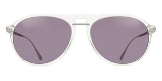 Web Eyewear Web WE0345 26A Mens Sunglasses Clear Size 58