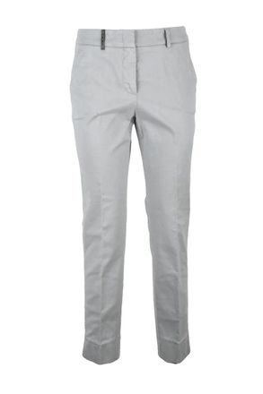 PESERICO Trousers - Light Grey