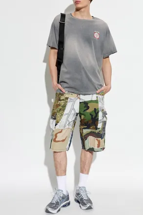 Gallery Dept. T-shirt With Logo, Mens, Grey