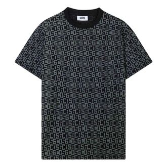 GCDS Hombre, Camisetas, Negro, Talla: M