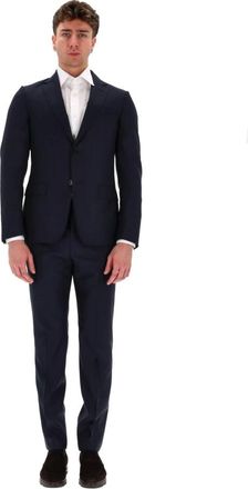 Ermenegildo Zegna Hombre, Trajes, Azul, Talla: 2XL