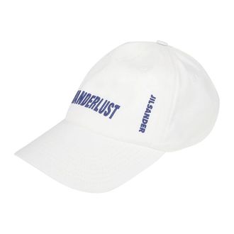Jil Sander Caps, male, White, Size: M Cotton Baseball Cap