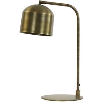 Light & Living Light & Living - L&aacute;mpara De Mesa - Aleso - Bronce - Metal
