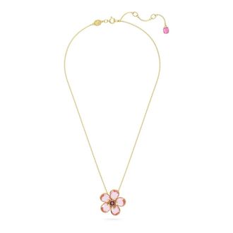 Swarovski Idyllia Hanger Bloem Klein - Dames - Kettingen - Geel - ONE Size - Accessoires