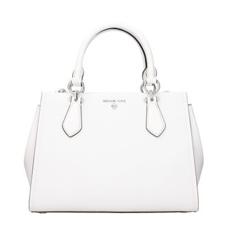 Michael Kors Handtassen Marilyn Dames Leer Wit/Optisch Wit