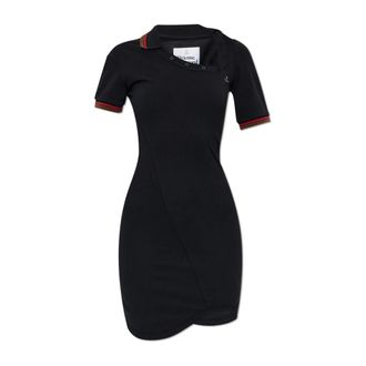 Vivienne Westwood Dames, Jurken, Zwart, Maat: XS Katoen