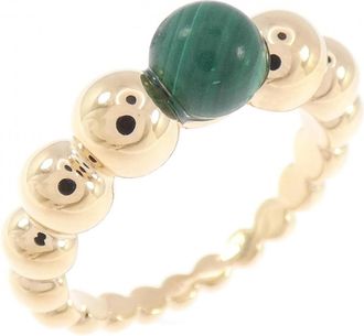 Van Cleef & Arpels Perlee Yellow Gold (18K) Band Ring (Pre-Owned)