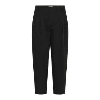 MY ESSENTIAL WARDROBE Broeken, Dames, Zwart, M, Helle Wide Broeken