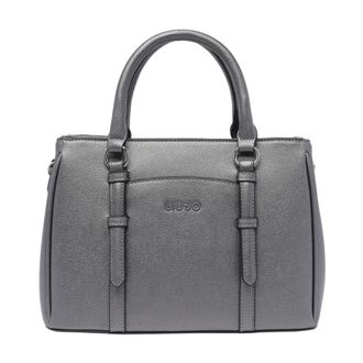Liu Jo Handbags, female, Gray, Size: ONE SIZE Grey Satchel Bags