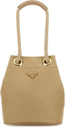 Prada Light Brown Mariner Bucket Bag