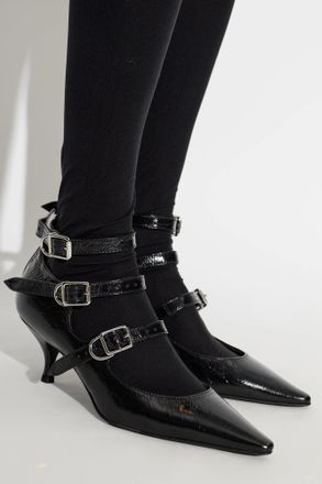Vivienne Westwood Heeled Shoes Napoli Kitten, Womens, Black
