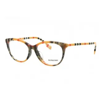 Burberry Ladies Black Geometric Eyeglass Frames BE2389F 4087