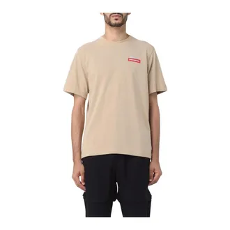 Sprayground T-Shirts, male, Beige, S, Short Sleeve Graphic Tee