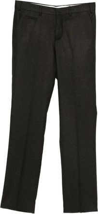 Pantaloni Torino Pantaloni con lavorazione in rilievo - Grigio