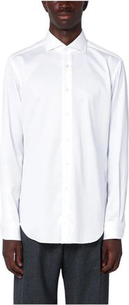 Xacus Lange Mouw Reis Shirt - Heren - Zakelijke Overhemden - Wit - L - Overhemden