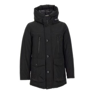 Woolrich Ramar Arctic Parka - Heren - Gewatteerde jassen - Zwart - XL - Katoen - Jassen