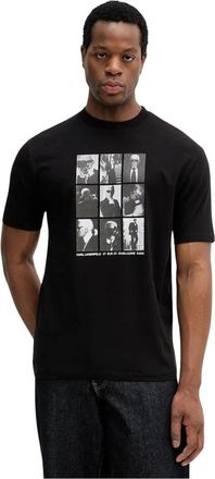 Karl Lagerfeld Uomo, Top, Nero, M, new